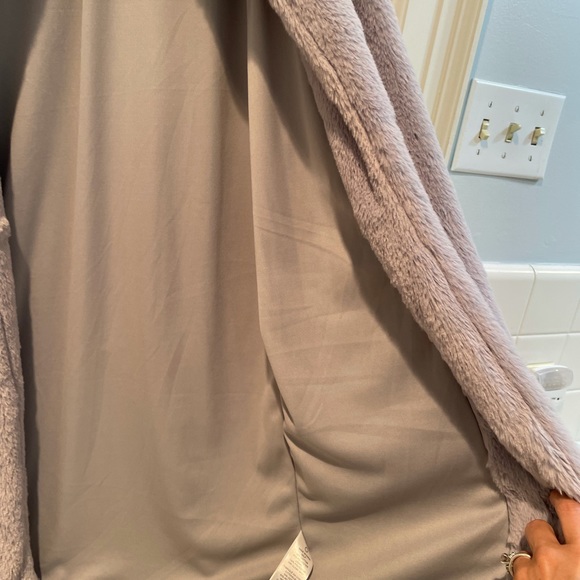 Paper Crane fur dress coat - Picture 5 of 5